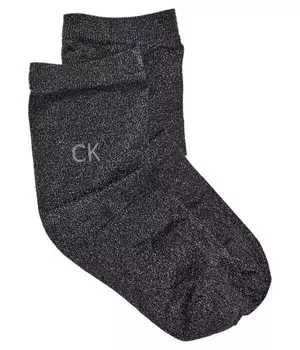 Носки женские Calvin Klein с люрексом, серый