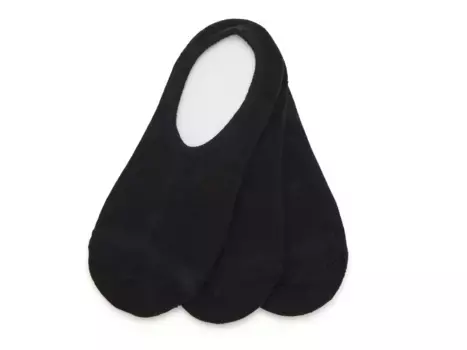 Носки женские Converse Cushion No Show - 3 шт., черные