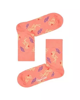 Носки женские Happy Socks с принтом, розовый