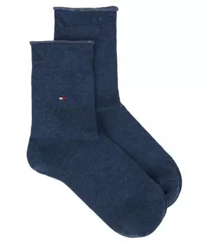 Носки женские Tommy Hilfiger хлопковые, черный