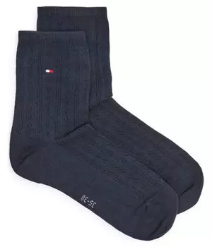 Носки женские Tommy Hilfiger хлопковые, синий