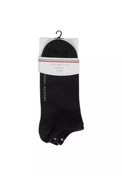 Носки женские Tommy Hilfiger короткие 2 пары, черный