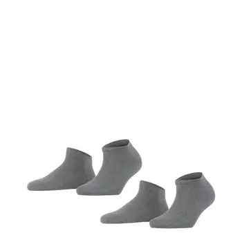 Носки женские упаковка 2 шт. FALKE, цвет grau