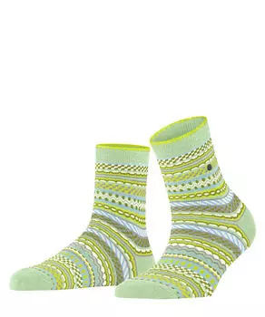 Носки жизнерадостные летние Burlington, зеленый