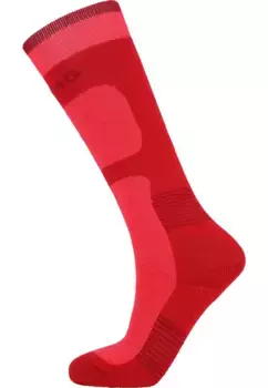 Носки ZIGZAG "Типпи" (2 пары) с согревающим содержанием шерсти, красный