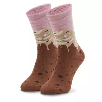 Носки Zooksy WarmWinter Hot, розовый/коричневый