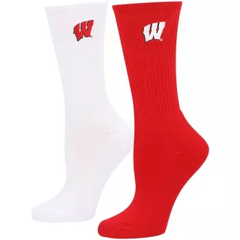 Носки ZooZatz Wisconsin Badgers, красный