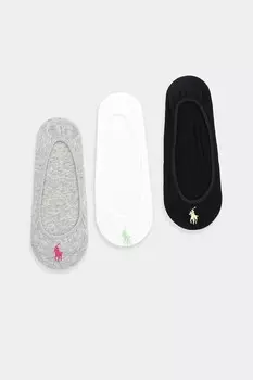 Носочки (3 пары) Polo Ralph Lauren, мультиколор