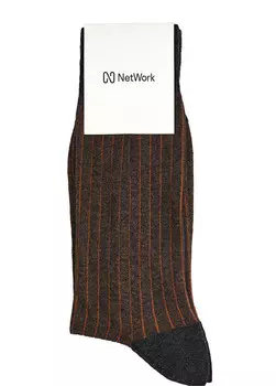 Носок Network, оранжевый