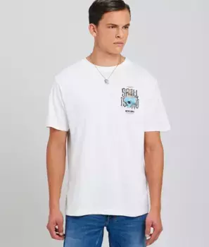 Носовая футболка Retro Jeans, белый