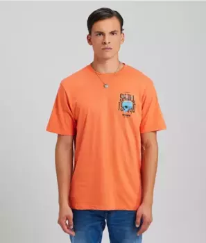 Носовая футболка Retro Jeans, оранжевый