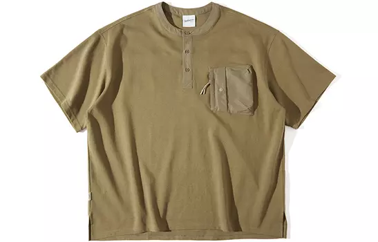 NOTHOMME футболка унисекс, Хаки Желтый