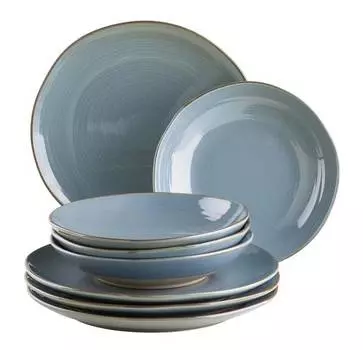 Ноттингемский обеденный сервиз (8 предметов) Mser, синий