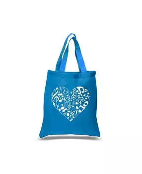 Ноты сердца — сумка Word Art LA Pop Art