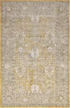 NOURISTAN уличный ковер "Luxor", прямоугольный, складной, моющийся, устойчивый к атмосферным воздействиям внутри и снаружи, балкон, гостиная, ориент 75х120 см, цвет goldfarben