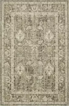 NOURISTAN уличный ковер "Luxor", прямоугольный, складной, моющийся, устойчивый к атмосферным воздействиям внутри и снаружи, балкон, гостиная, ориент 190х280 см, черный