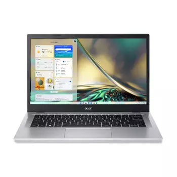 Ноутбук Acer Aspire 3 A314-36P-35UU, 14", 8 ГБ/128 ГБ, i3-N305, UHD Graphics, серебристый, английская клавиатура
