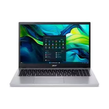 Ноутбук Acer Aspire Go 15, 15.6'', 8 Гб/128 Гб, i3-N305, серебристый, английская клавиатура