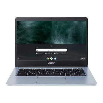 Ноутбук Acer Chromebook 314, 14" F‎HD 4ГБ/32ГБ, серебряный, английская клавиатура
