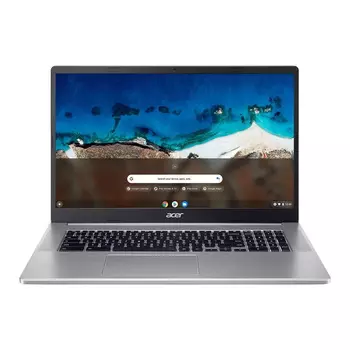 Ноутбук Acer Chromebook 317, 17.3" FHD 4ГБ/32ГБ, серебряный, английская клавиатура