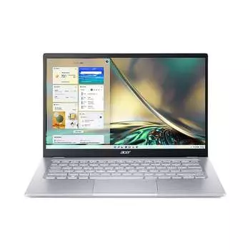 Ноутбук Acer Swift 3, 14", 16 ГБ/512 ГБ, R5-5625U, AMD Radeon, серебристый, английская клавиатура