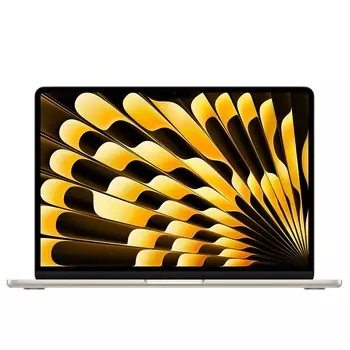 Ноутбук Apple MacBook Air 13.6'' M4, 16Гб/1Тб, 10CPU/10GPU, Starlight, английская клавиатура