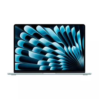 Ноутбук Apple MacBook Air 15.3'' M4, 24 ГБ/256 ГБ, 10CPU/10GPU, Sky Blue, английская клавиатура
