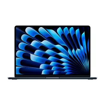 Ноутбук Apple MacBook Air 15.3'' M4, 16 ГБ/512 ГБ, 10CPU/10GPU, Midnight, английская клавиатура