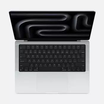 Ноутбук Apple MacBook Pro 14 M3 Pro (2023), 36 ГБ/2ТБ, 12 CPU/18 GPU, английская клавиатура, Silver