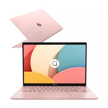 Ноутбук Asus A Bean 14 Air, 14", Enjoy Edition, 32 ГБ/1 ТБ, Ryzen 9 H 270, розовый, английская клавиатура