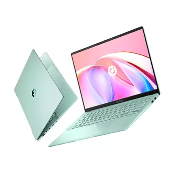 Ноутбук Asus A Bean 14 Air, 14", 32 ГБ/1 ТБ, R7-8845H, Radeon 780M, зеленый, английская раскладка