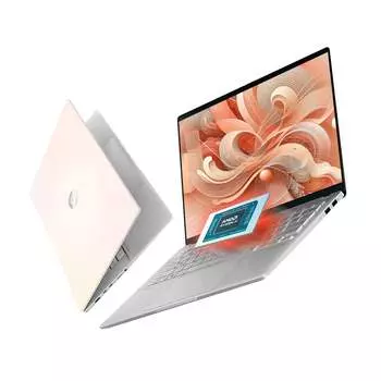 Ноутбук Asus A Bean 14 Air, 14", 32 ГБ/1 ТБ, R9-8945H, Radeon 780M, персиковый, английская раскладка