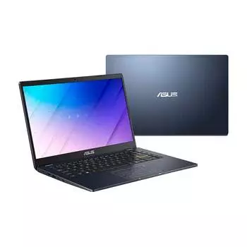 Ноутбук Asus E410KA-CL464, 14", 4 ГБ/64 ГБ, Celeron N4500, синий, английская клавиатура