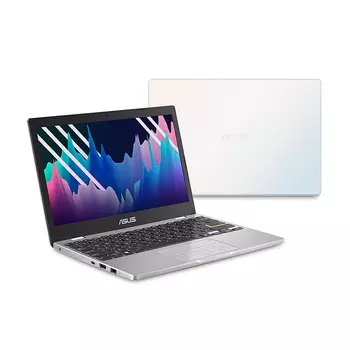Ноутбук Asus L210, 11.6", 4Гб/128Гб, Celeron N4020, UHD Graphics, белый/серебристый, английская раскладка