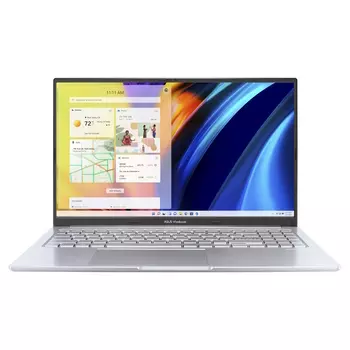 Ноутбук ASUS Vivobook 15X OLED, 15.6", 8ГБ/512ГБ, i5-12500H, Iris Xe, серебристый, английская клавиатура