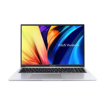 Ноутбук Asus Vivobook 16, 16", 16 ГБ/512 ГБ, i5-1235U, Intel Iris Xe, серебристый, английская клавиатура