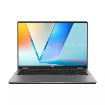 Ноутбук Asus Vivobook Flip Multi-Touch 2-in-1, 16", 16ГБ/512ГБ, Core Ultra 7 256V, серый, английская клавиатура