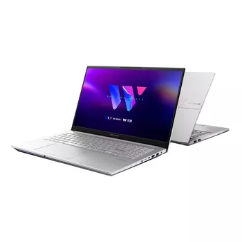 Ноутбук Asus Vivobook Pro 15 2023, 15.6", 16Гб/1Тб, R9-7940H, RTX4060, серебристый, английская клавиатура