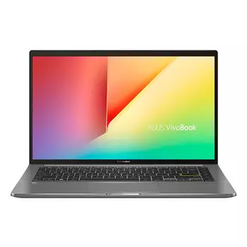 Ноутбук Asus Vivobook S14 S435 14", 8Гб / 512Гб, Core i7-1165G7, Iris Xe Graphics, зелёный, английская клавиатура