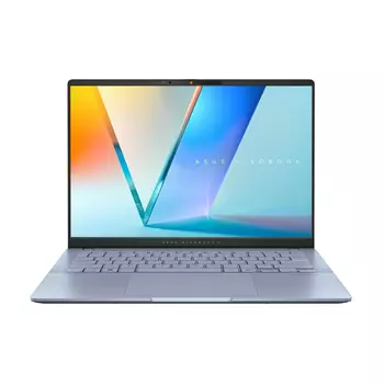 Ноутбук ASUS Vivobook S14 (S5406SA-DH76), 14", 32 ГБ/1 ТБ, Ultra 7 258V, Arc 140V, голубой, английская клавиатура