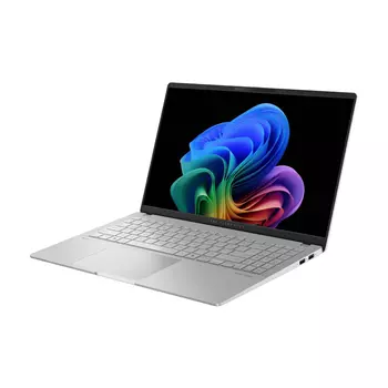 Ноутбук Asus VivoBook S 15 OLED 2024, 15.6", 32ГБ/1ТБ, Snapdragon X Elite, Adreno GPU, серебристый, англ клавиатура