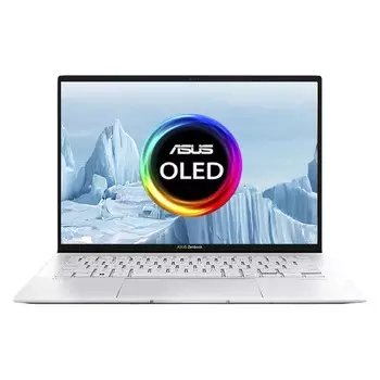 Ноутбук Asus ZenBook 14 2023 14", 16Гб/1Тб, i7-1360P, серебряный, английская раскладка