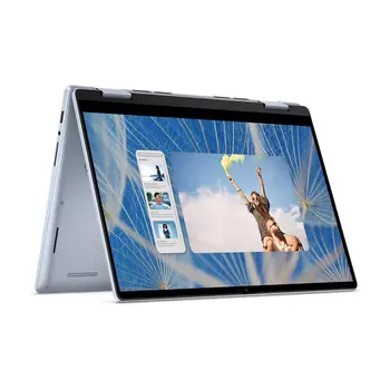 Ноутбук Dell Inspiron 14 7440, 14" 2-в-1 Touch, 32ГБ/2TБ, Core 5 120U, Iris Xe, голубой, английская раскладка