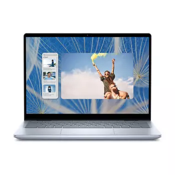 Ноутбук Dell Inspiron 14 7440, 14" 2-в-1 Touch, 16 ГБ/1 ТБ, Core 7 150U, голубой, английская/арабская раскладка
