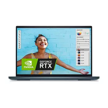 Ноутбук Dell Inspiron 16 Plus 7620, 16" 3К, 16 ГБ/2 ТБ, Core i7-12700H, RTX 3050Ti, зелёный, английская раскладка