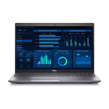 Ноутбук Dell Precision 3581, 15.6", 60 Гц, 16 ГБ/1 ТБ, Core i7-13700H, RTX A1000, титановый серый, английская клавиатура