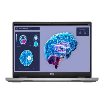 Ноутбук Dell Precision 7000, 16" WUXGA, 32Гб/512Гб, i7-13850HX, RTX 3500 Ada, серый, английская клавиатура