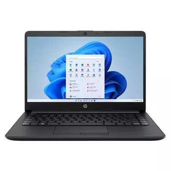 Ноутбук HP 14-dq0020nr, 14" HD, 4Гб/64Гб, Celeron N4020, угольно-черный, английская клавиатура