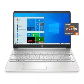 Ноутбук HP 15-ef2127wm 15.6" FullHD 16ГБ/512ГБ, серебряный, английская клавиатура