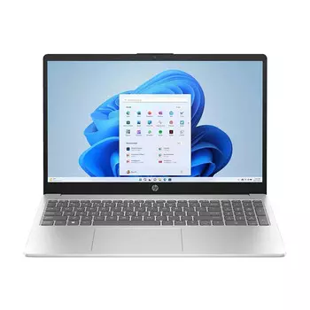 Ноутбук HP 15-FC0000, 15.6" HD, 8ГБ/256ГБ, R5-7520U, серебряный, английская клавиатура